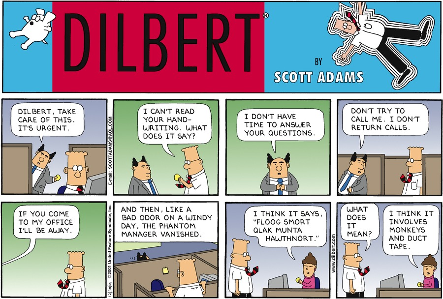 Dilbert Cartoon